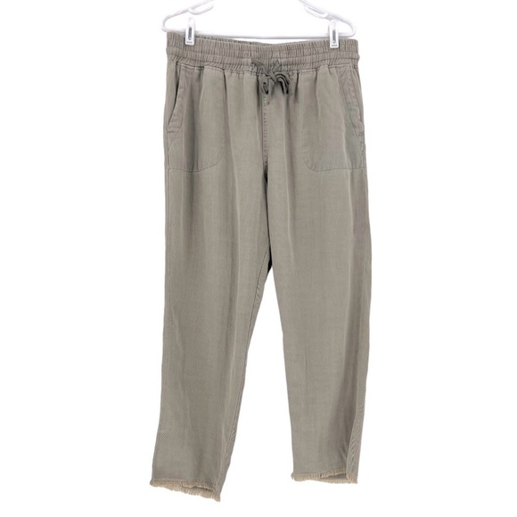 Zara Gray Casual Cargo Pull on Pants - Picture 1 of 8